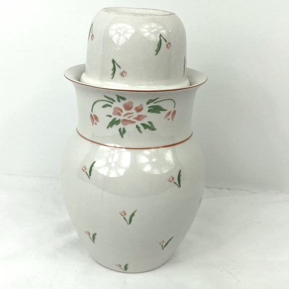 FTD | Bath | 985 Vintage Ftd Floral Tumble Up Cream Porcelain | Poshmark